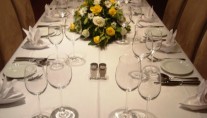 Motor yacht MONACO -  Dining detail